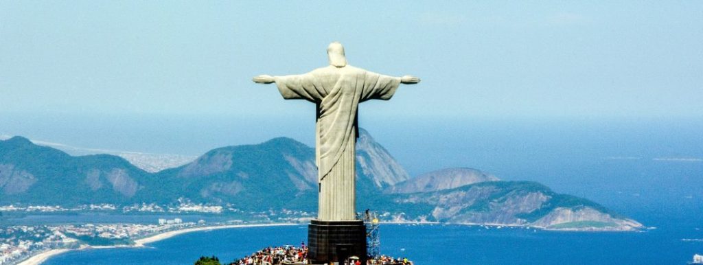 Christ the redeemer overlooking Rio