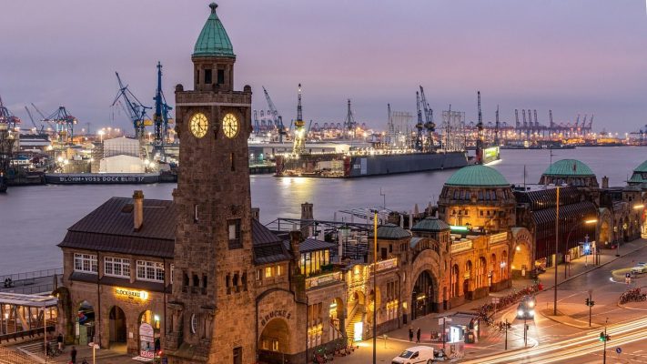 Hamburg port